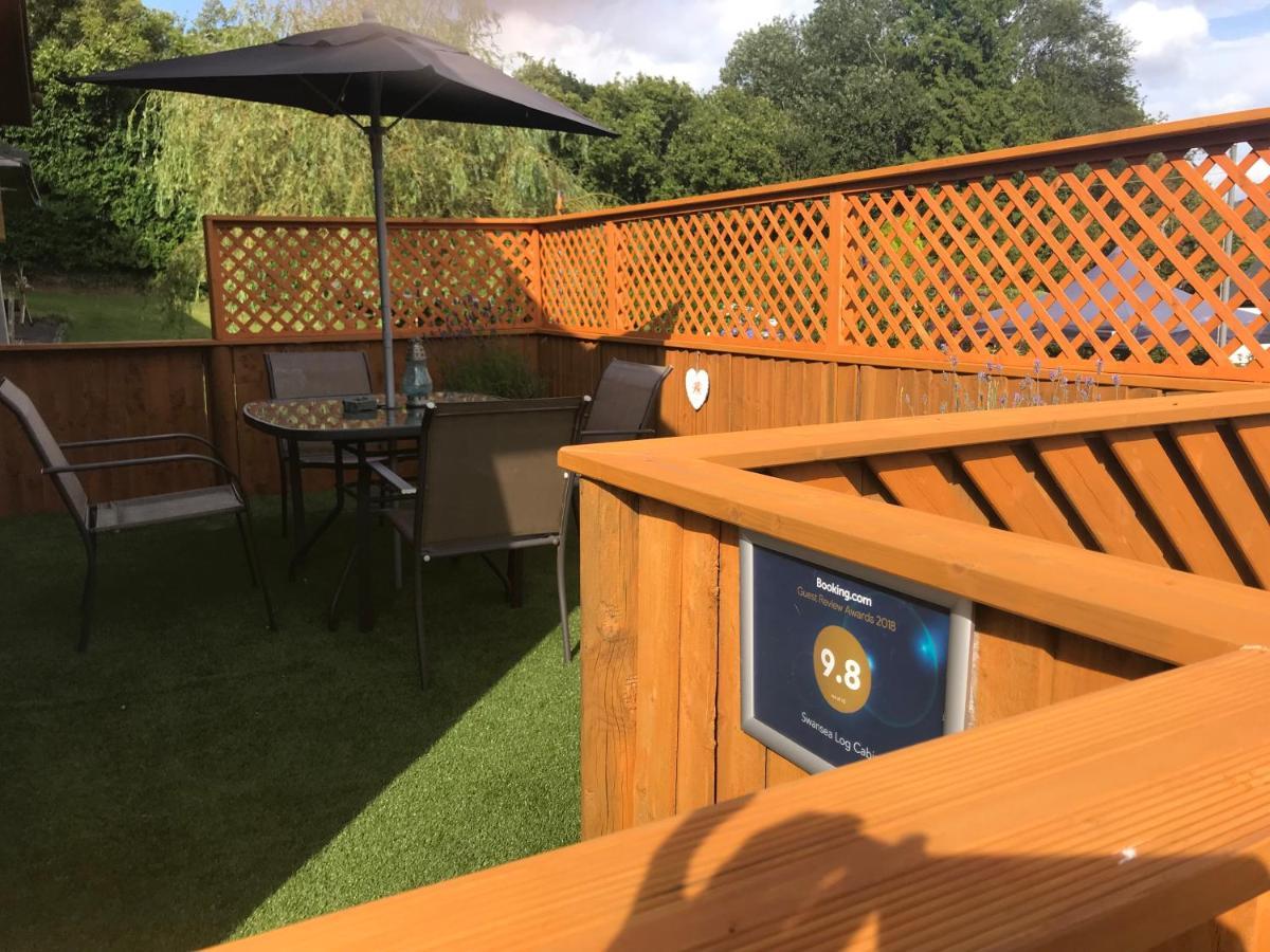 Swansea Log Cabin Pontardawe Экстерьер фото